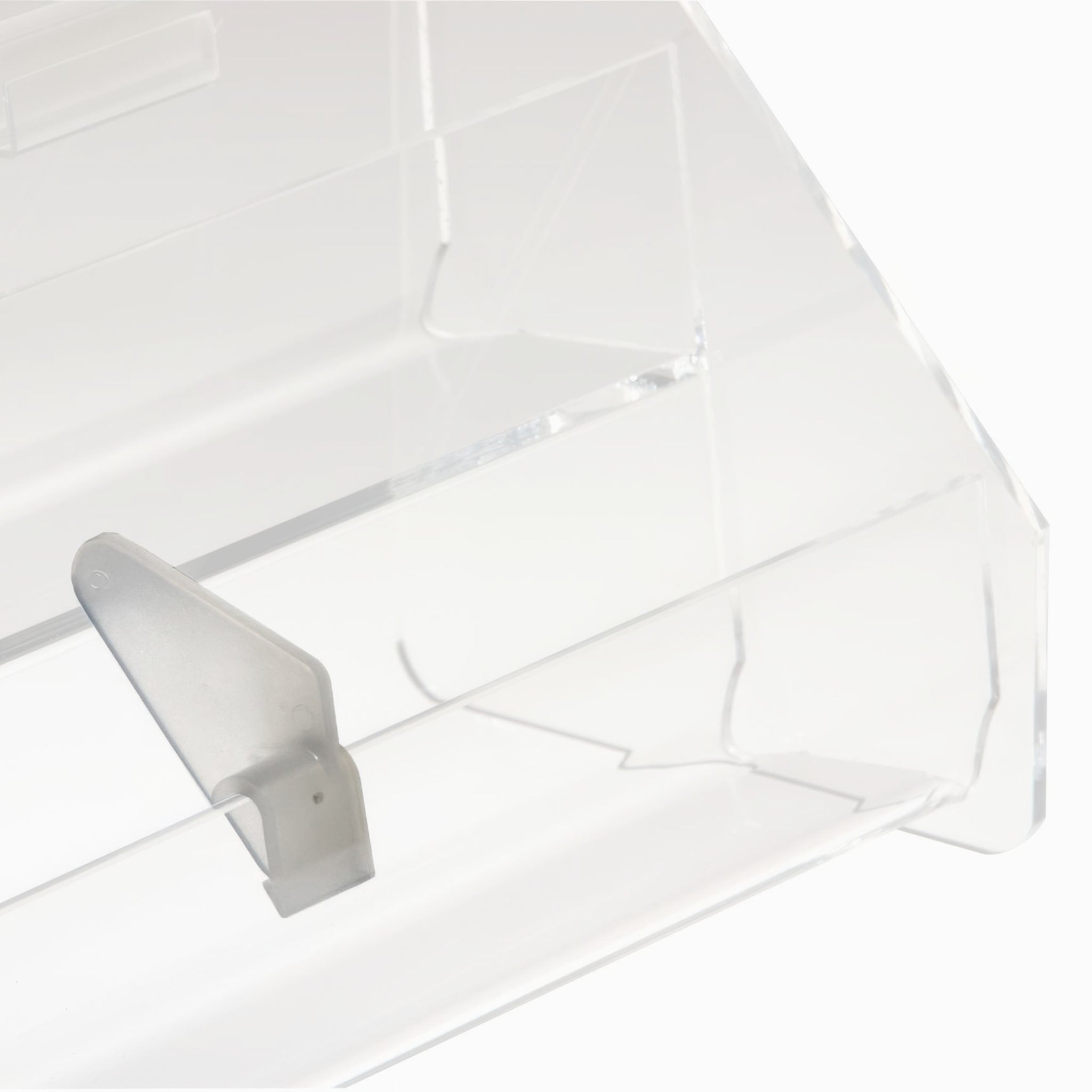 Molded Divider Clip for Acrylic Racks (8099) – Clear Solutions