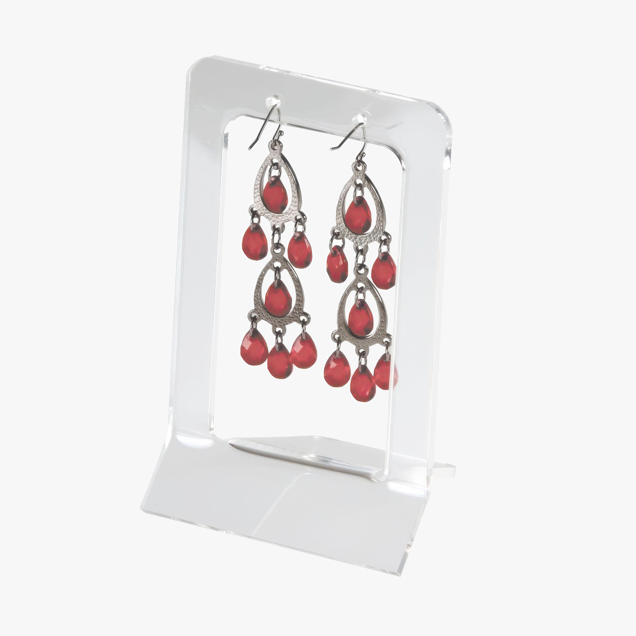 Large Clear Earring Display Stand (8782) – Clear Solutions