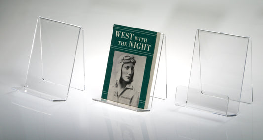 Clear Acrylic Bookstand: A Mighty Display with a Simple Design