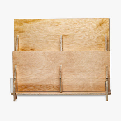 Two Tier Countertop Greeting Card Rack With Divider, 13" Wide (4328)