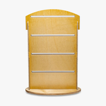 Countertop Spinning Slatwall Display for Hooks or Shelves (4384)