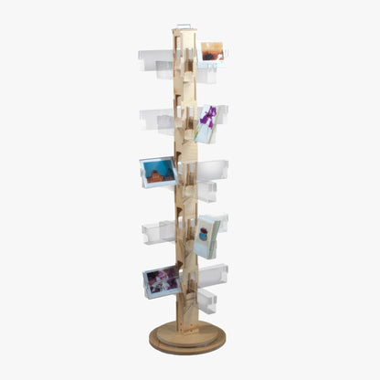 40-Pocket Wooden Floor Spinner (440)