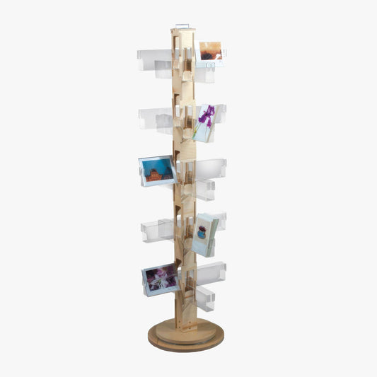 40-Pocket Wooden Floor Spinner (440)