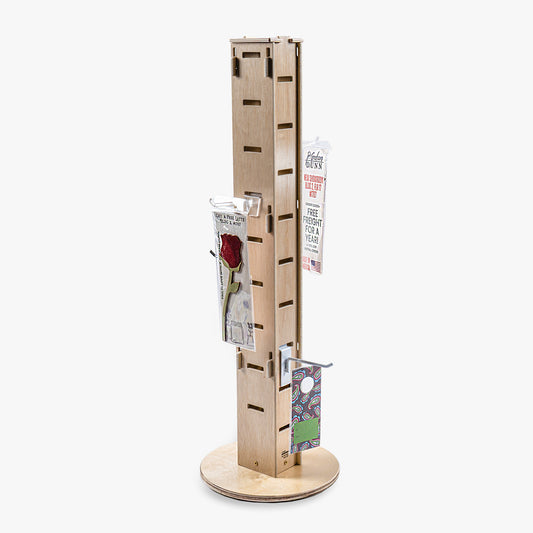 Wooden Countertop Hook Spinner