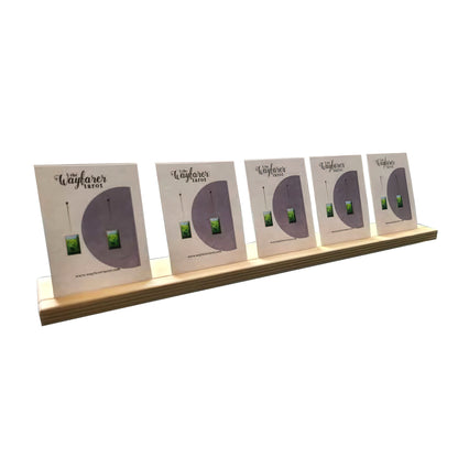 Single Stand/Shelf Insert for Stickers, Decals, and Jewelry Cards (4716)
