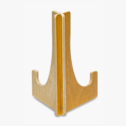 Wood Plate and Book Stand (4735)