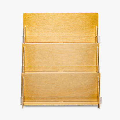Full View Wood and Acrylic Greeting Card Display, 16 5/8" Wide (4938)