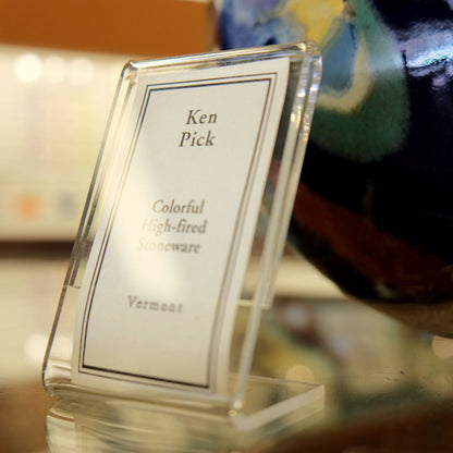 Clear Acrylic Angled Frame for Photos or Signs (Three Sizes)