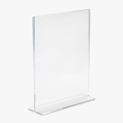 Two Sided, Bottom Loading "T" Sign Holders, Various Sizes