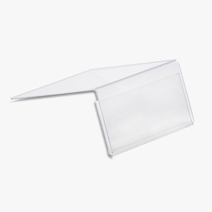 Shelf Talker Sign Holders, 3 1/2" to 5" Wide