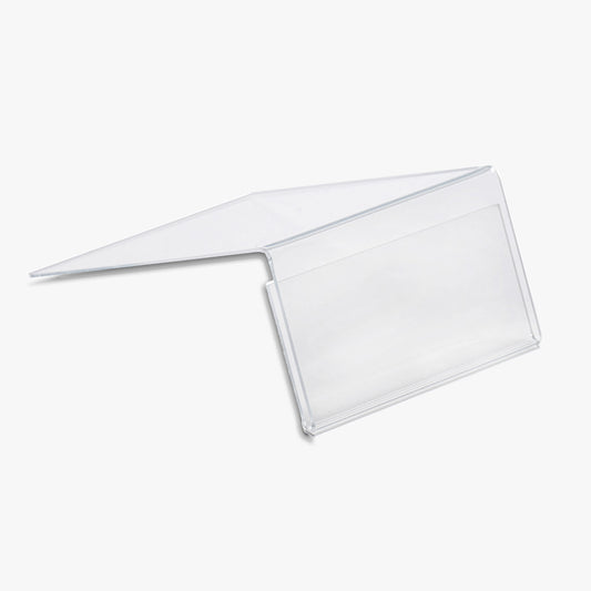 Shelf Talker Sign Holders, 3 1/2" to 5" Wide