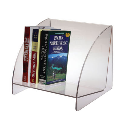 Clear Countertop Book Shelf 