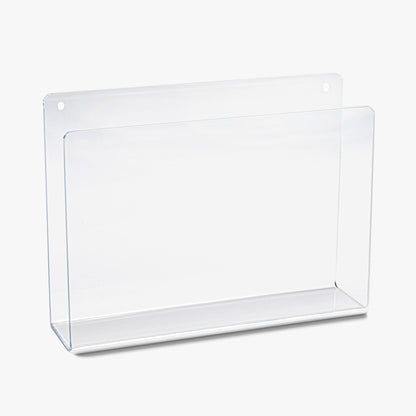 Print, Magazine, and Calendar Shelf for Wall Mounting, 12" or 24" Wide