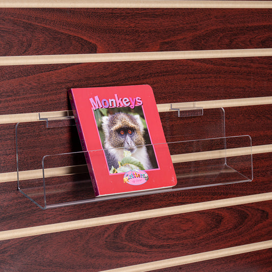 Flat Shelf with Lip for Slatwall, 24" or 36" Wide