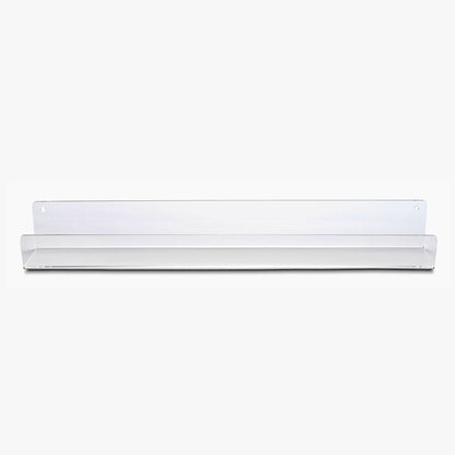 Clear Flat Shelves with Lip, 24" or 36' Wide