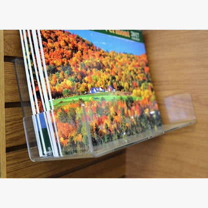 Card/Merchandise Shelf for Slatwall, 12" to 24" Wide