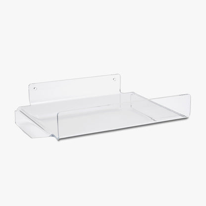 Flat Shelf with Braces for Wall Mounting, 12" or 24" Wide