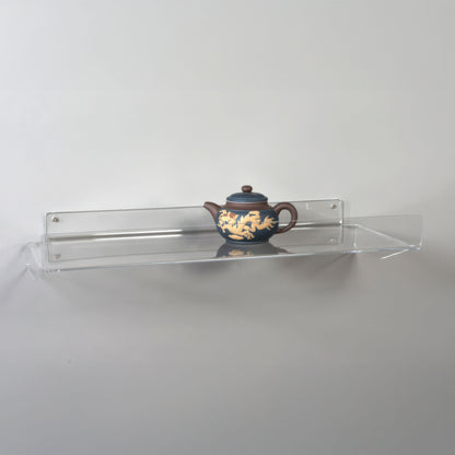 Flat Shelf with Braces for Wall Mounting, 12" or 24" Wide