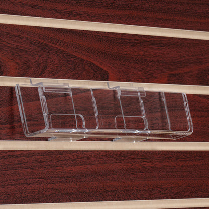 Three Pocket Slatwall Shelf (8075)