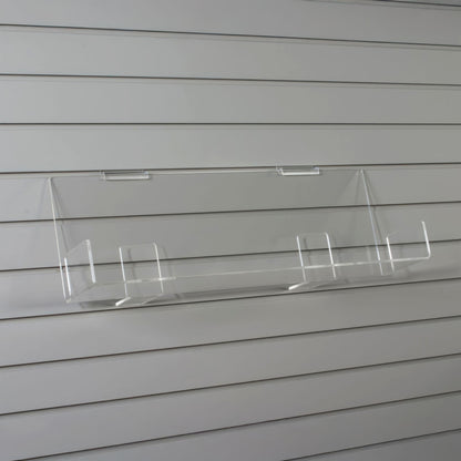 Slatwall Book Shelf with Ends (8080)