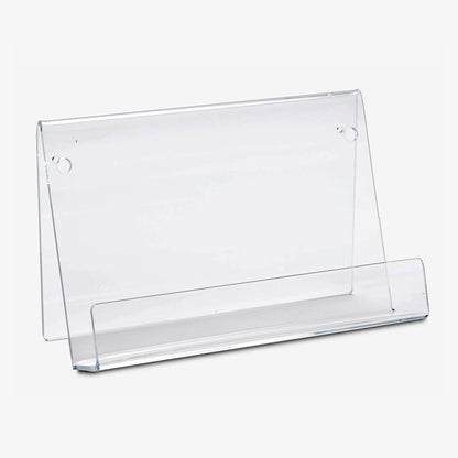 Face Out Book Stand or Book Shelf with Lip, 12" to 30" Wide