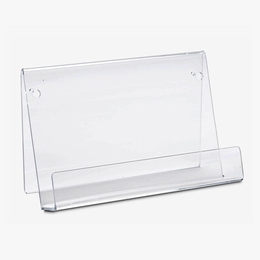 Face Out Book Stand or Book Shelf with Lip, 12" to 30" Wide