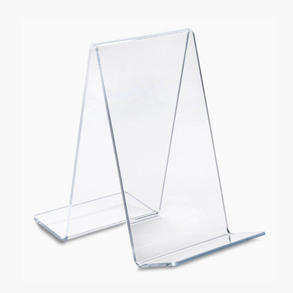 Two-Sided Clear Book Stand, 6" Wide (8160)