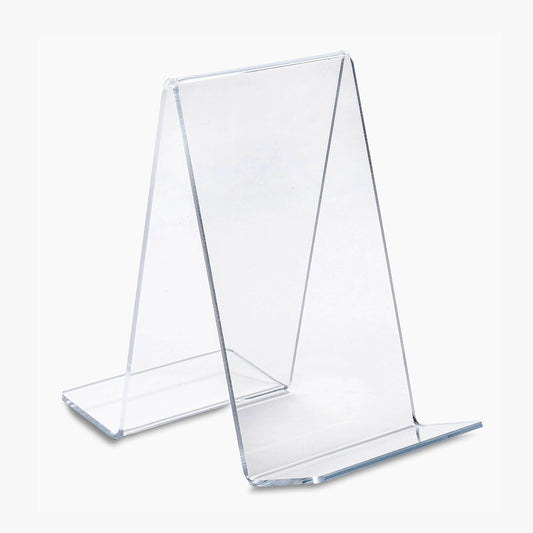 Two-Sided Clear Book Stand, 6" Wide (8160)