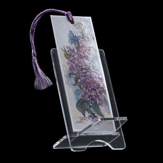 Small Multi-Purpose Acrylic Stand, 2 5/8" Wide, for displaying books, cards or cell phones