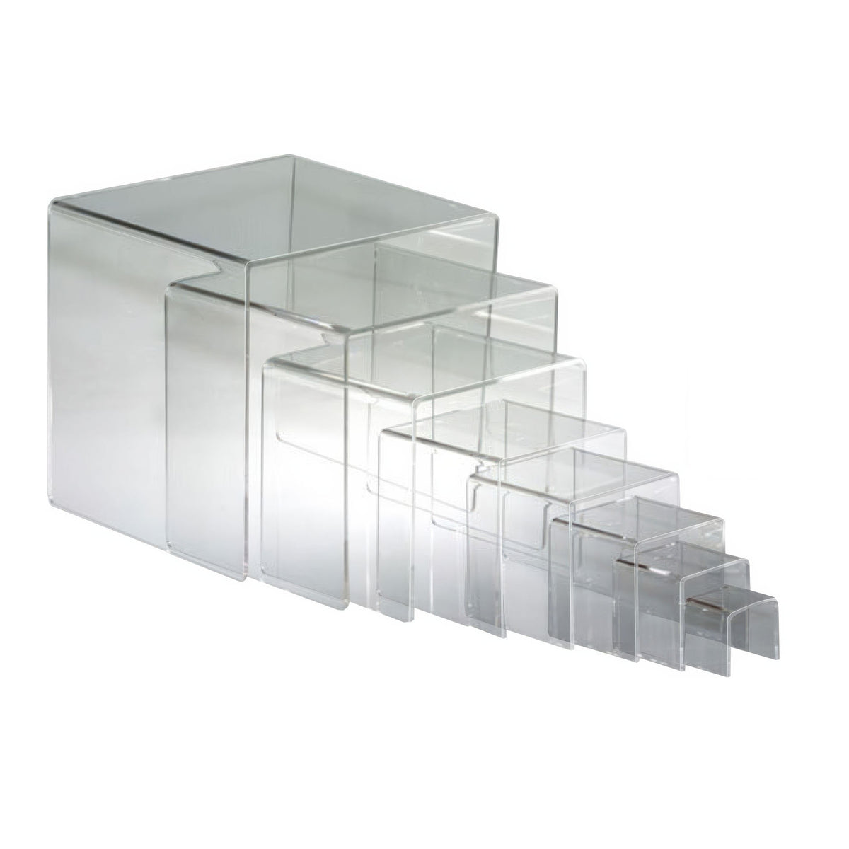 Translucent Riser 3 Sided Risers – Clear Solutions