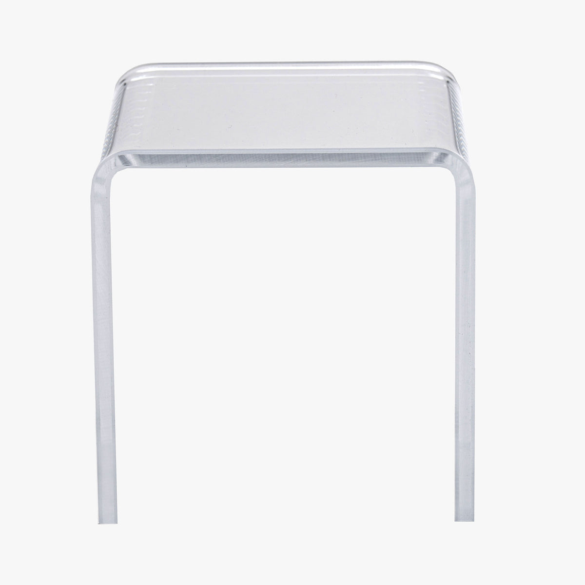 Translucent Riser Heavy Duty Clear Acrylic Risers, 4