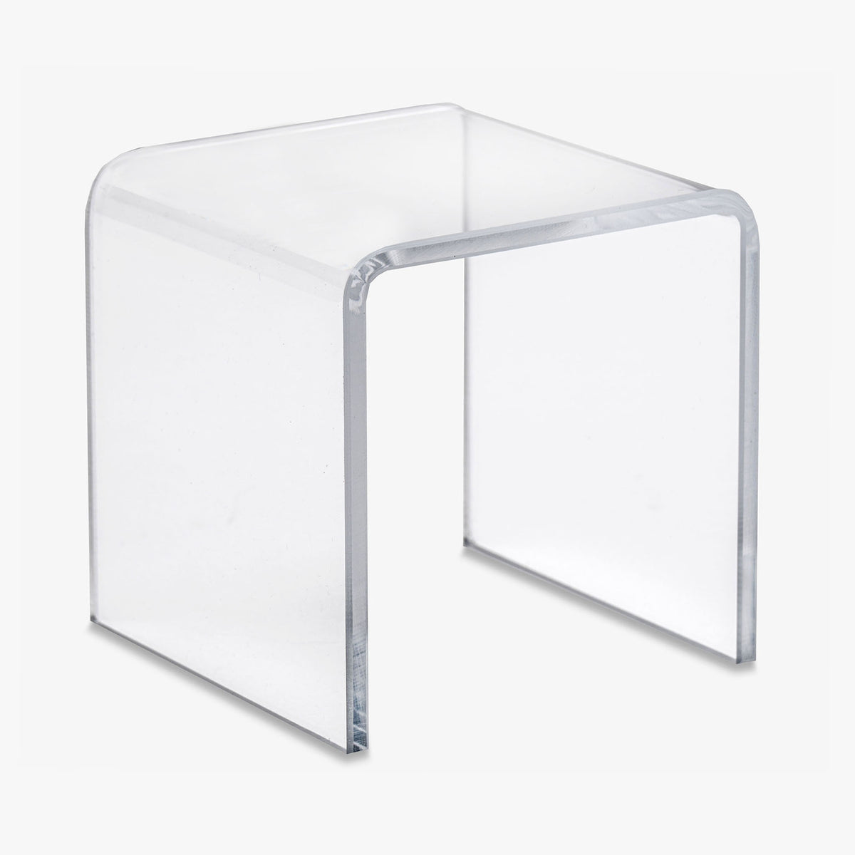 Plastic Clear Riser Heavy Duty Clear Acrylic Risers, 4