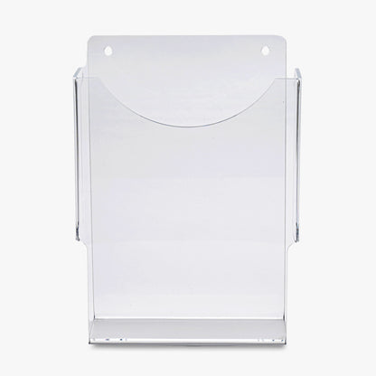 Half-Letter Size Wall Brochure Holder, 6 3/8" Wide Pocket (8314)