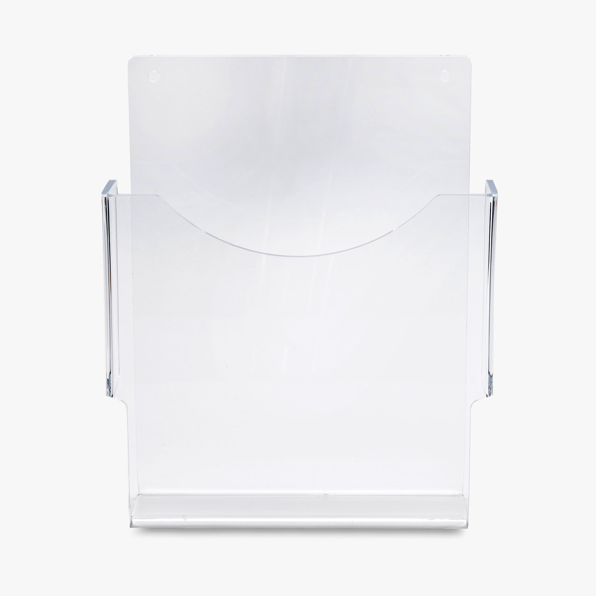 Letter Size Wall Brochure and Magazine Holder, 8 3/4