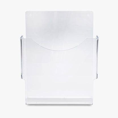 Letter Size Wall Brochure and Magazine Holder, 8 3/4" Wide Pocket (8315)