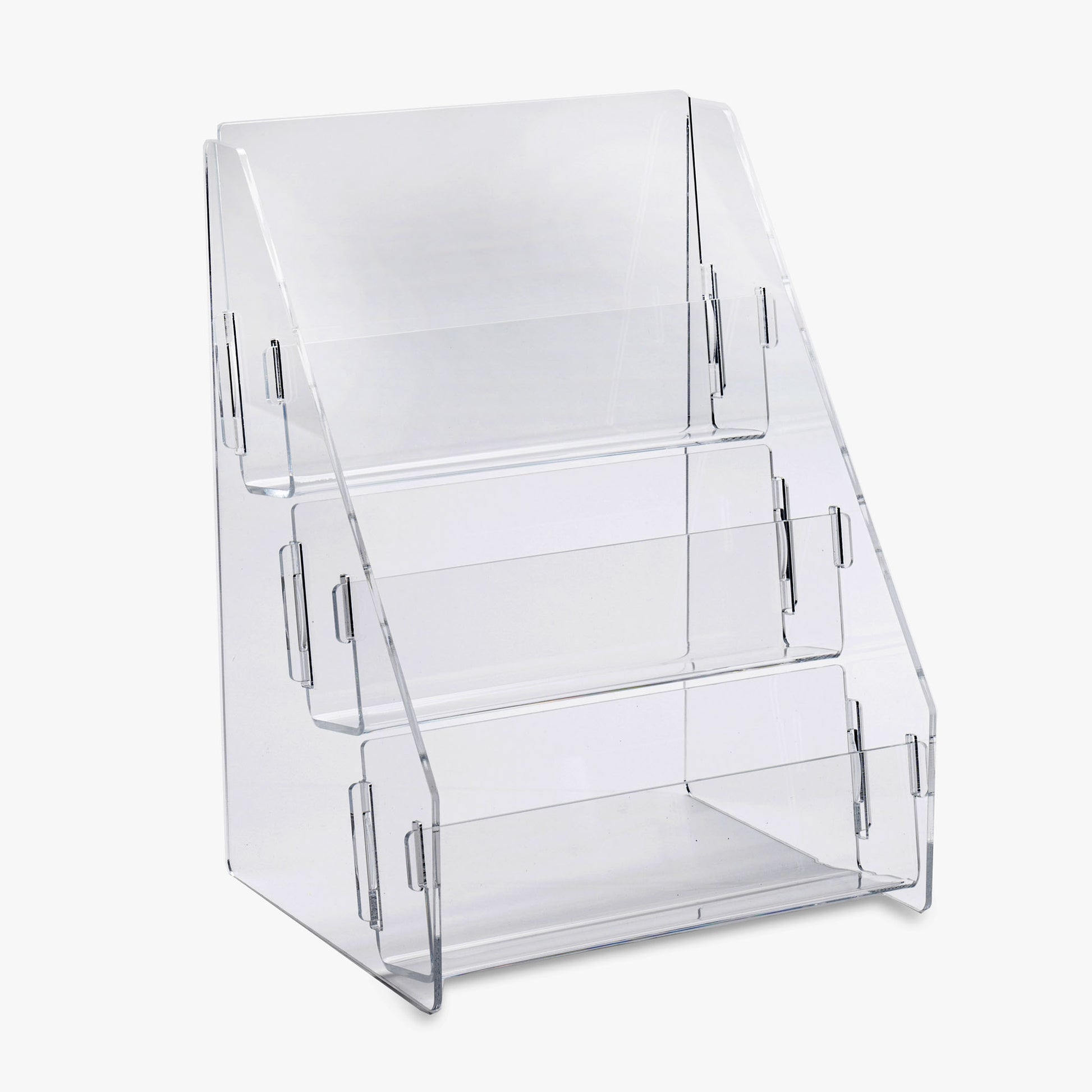 Small Tiered Postcard/Greeting Card Rack (8323) – Clear Solutions
