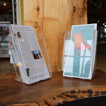 Half-Sheet Brochure Rack, 6 1/4" Wide (8324)