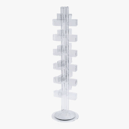48 Pocket Clear Acrylic Floor Spinners (848)
