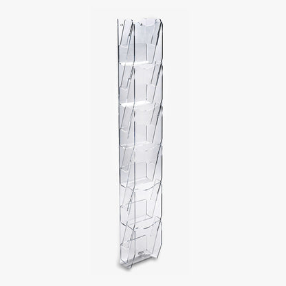 Six Pocket Postcard Ladder with 4 1/4" Wide Pockets (8521)