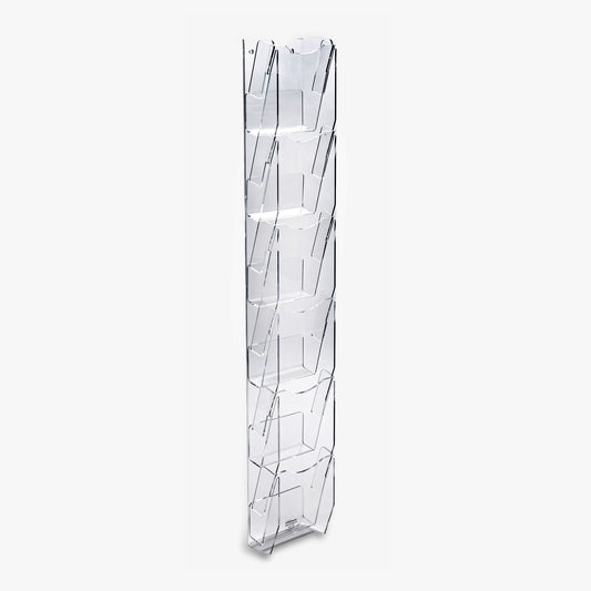Six Pocket Postcard Ladder with 4 1/4" Wide Pockets (8521)