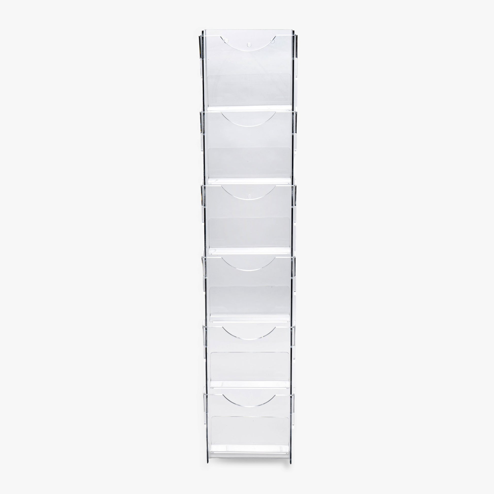 Six Pocket Vertical Note Card Ladder with 5 1/2