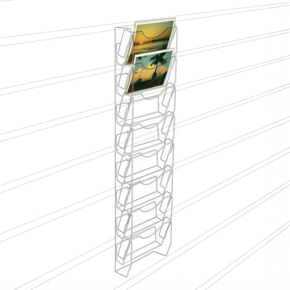 Horizontal Card Ladder for Slatwall (8525SW)