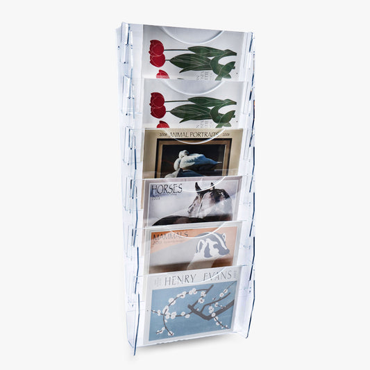 Six Pocket Newspaper or Calendar Ladder