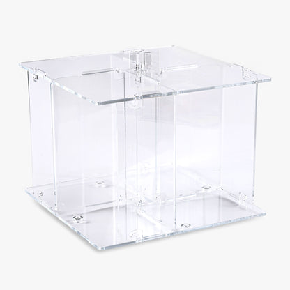 Clear Book Carousel Stackable Modules, 10 5/8" or 12" Square