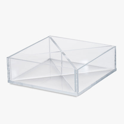 Small Acrylic Tray, 6" Wide with Optional Dividers