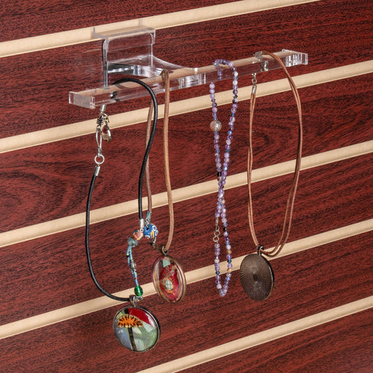 T-Bar Jewelry and Accessories Holder for Slatwall 