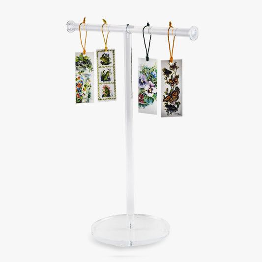 Clear T-Bar for Scarves and Other Accessories (8769)