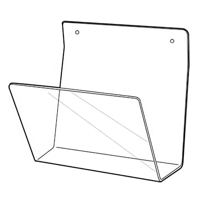 Clear Print Bin for Wall Mount (8816)