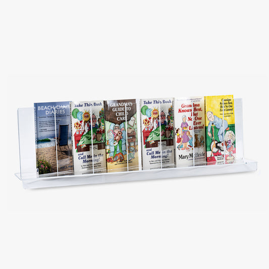 Shelf Insert for Books, Calendars, Magazines, 30" Wide
