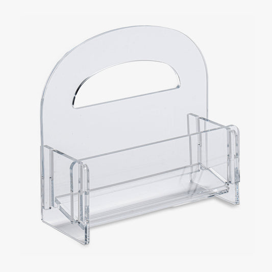 Clear Countertop Card Stand